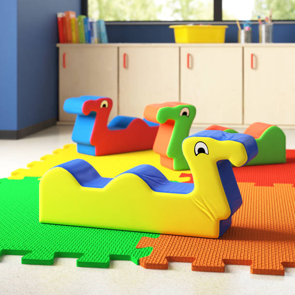 Children's Factory LShaped Kids Soft Seating & Reviews Wayfair